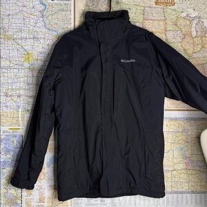 Columbia Midnight Black Outdoor Ski Jacket